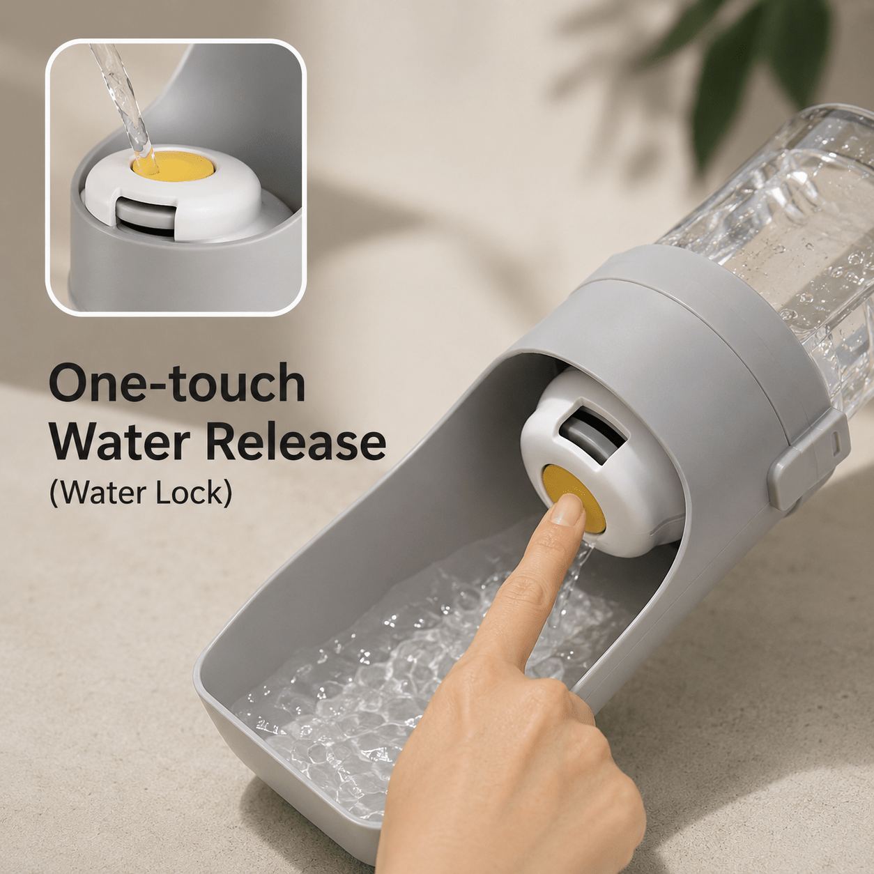 Portable Dog Water Bottle – Leak-Proof Travel Water Dispenser - CL Goodz