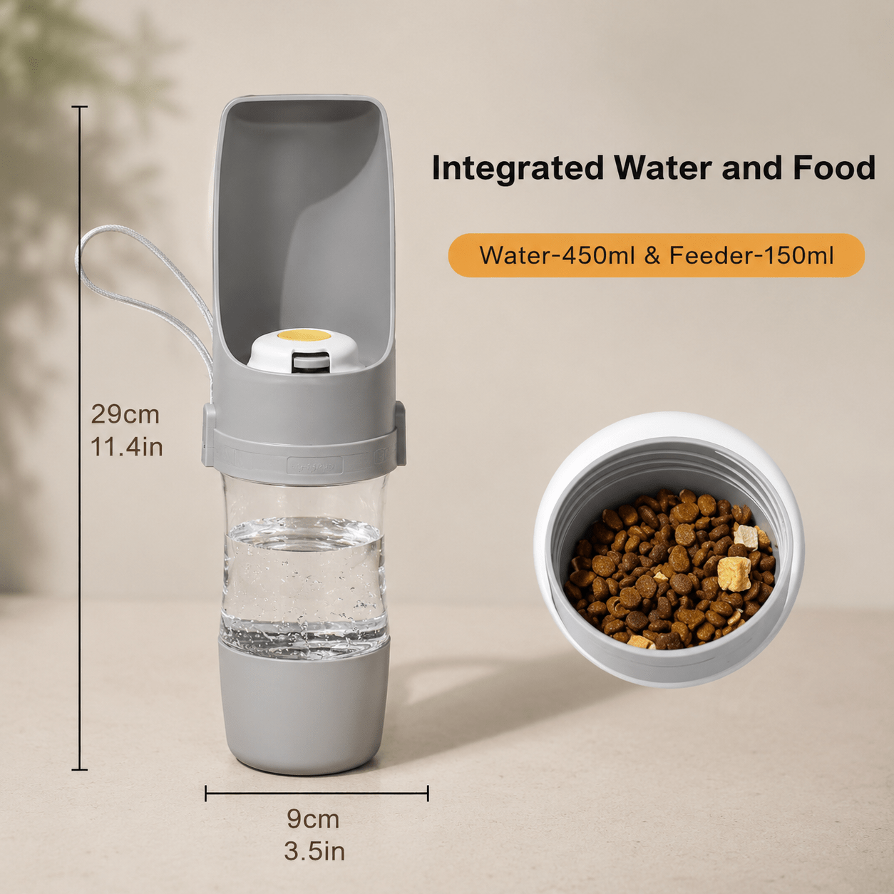 Portable Dog Water Bottle – Leak-Proof Travel Water Dispenser - CL Goodz