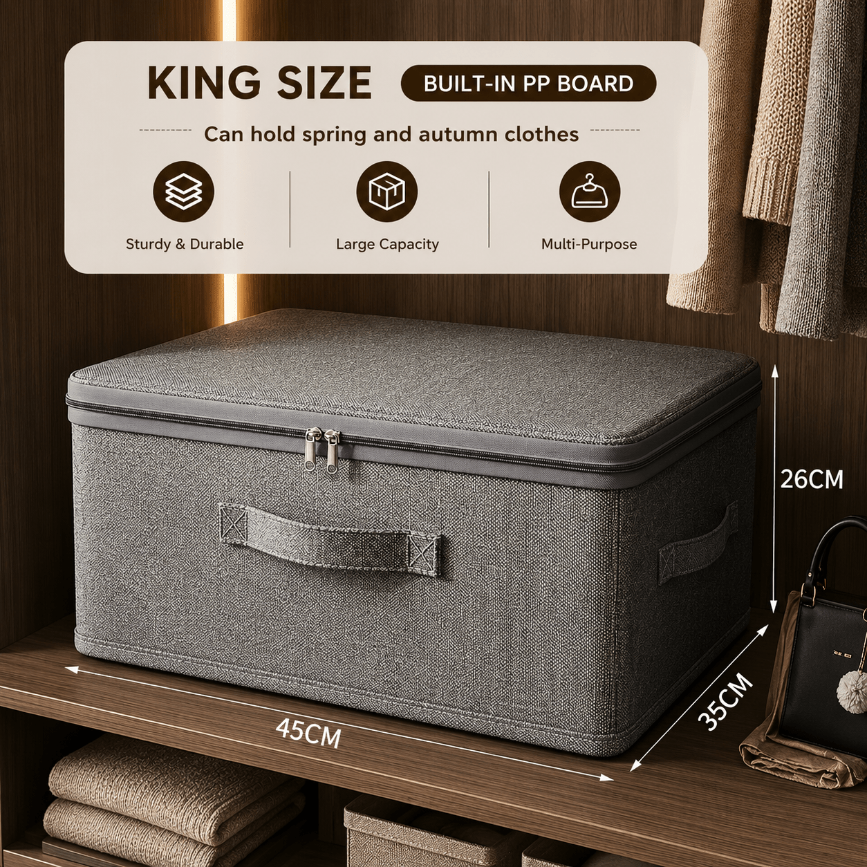 Premium Foldable Storage Box - CL Goodz